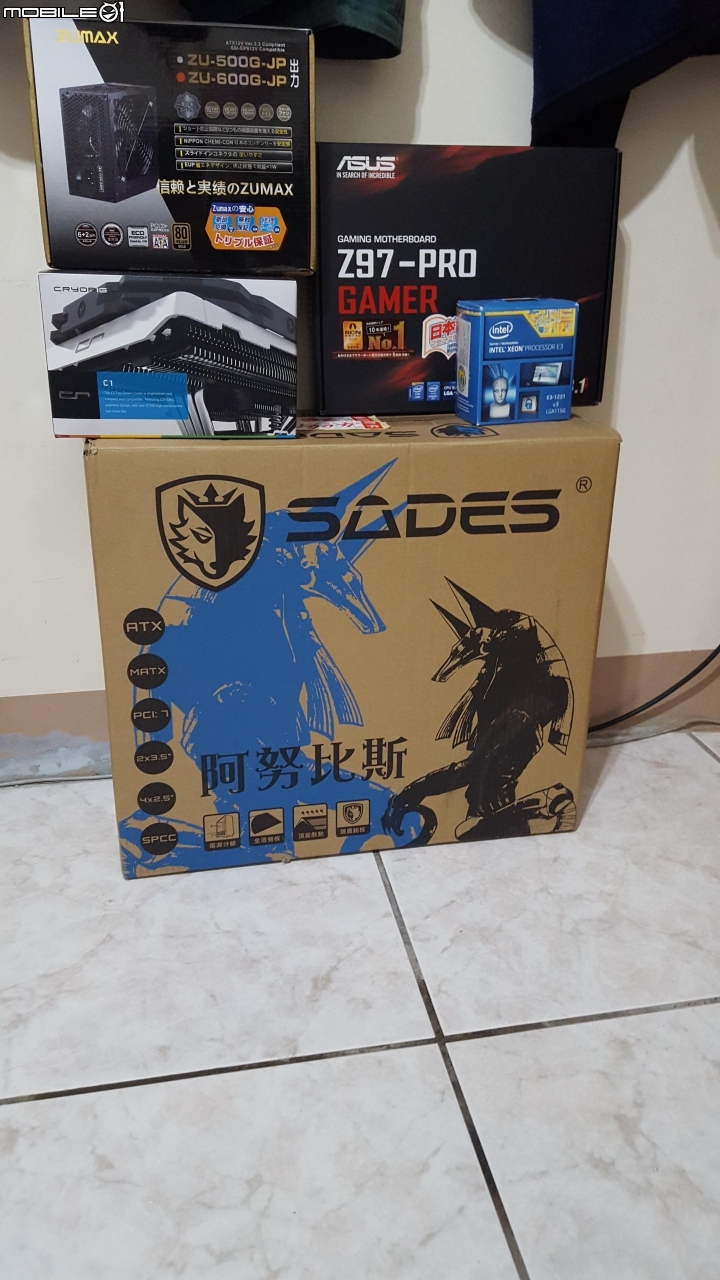 [開箱]SADES賽德斯 阿努比斯 平價全側透燈箱
