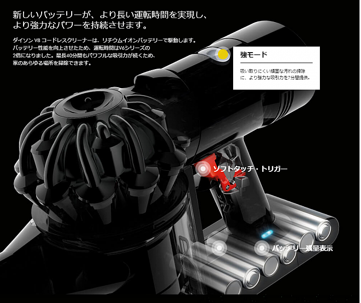 【海外情報】最長可用40分鐘 Dyson V8 手持無線吸塵器日本上市