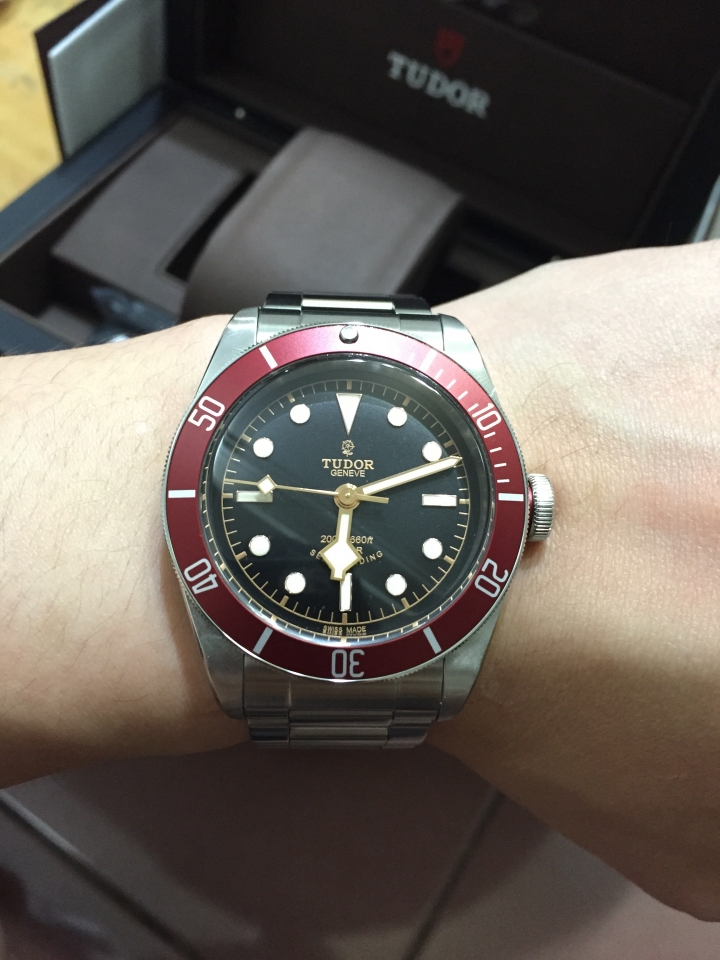 Tudor 紅水鬼開箱～