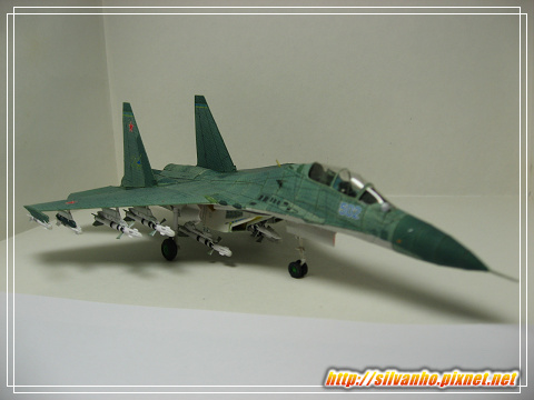 紙模 - Su30 MKK 1:66