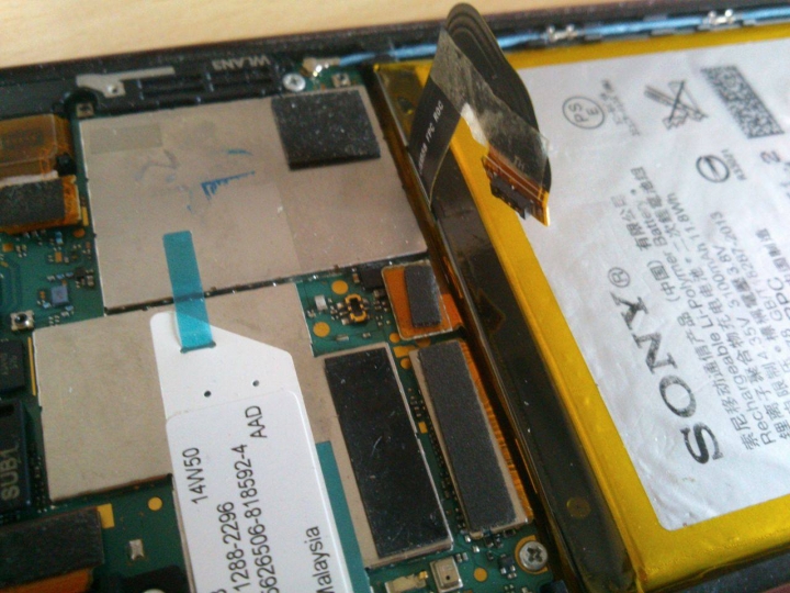 Xperia z3 更換電池