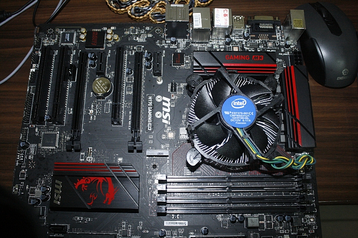 Intel I5-6400 + H170 GAMING M3 + HyperX FURY DDR4-2400 8G 半新電腦  開箱