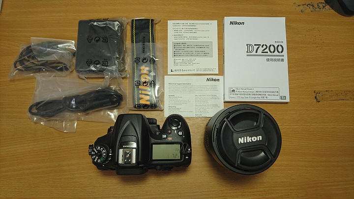 【開箱】不專業開箱-Nikon D7200數位單眼相機(圖多文多慎入)