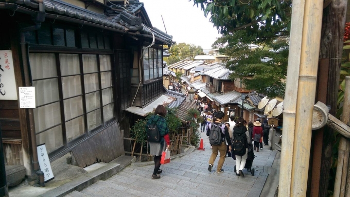 【日本。關西】《京都》一日遊散策路線。二条城、八坂神社、二年坂、清水寺、伏見稻荷神社