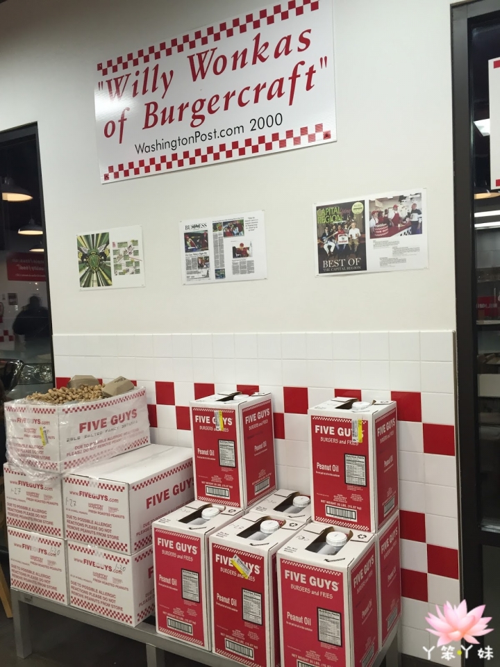 【美國・Springfield・2016】Five Guys Burgers and Fries (Springfield分店）