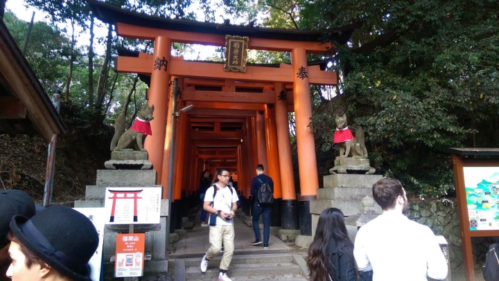 【日本。關西】《京都》一日遊散策路線。二条城、八坂神社、二年坂、清水寺、伏見稻荷神社