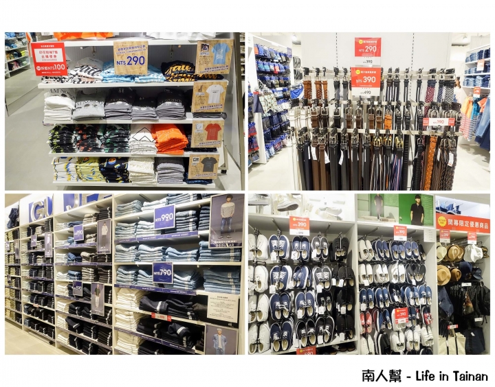 【台南市中西區-消費】台南首家日本快時尚進駐~GU Taiwan(新光台南小西門店)
