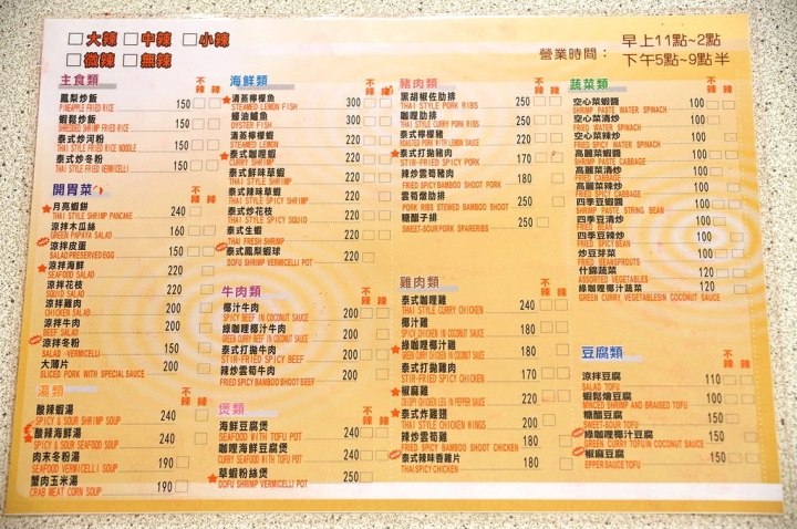 [台南][中西區] 小金魚泰式小館（友愛街新店）