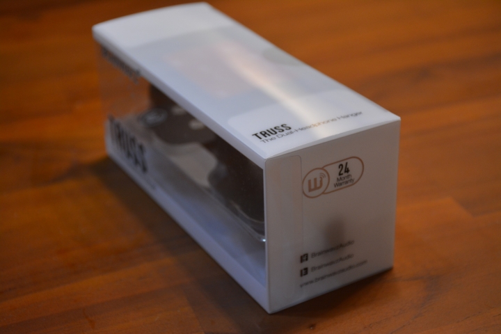 頭戴耳機掛起來空間更節省--Brainwavz Truss雙耳機掛架