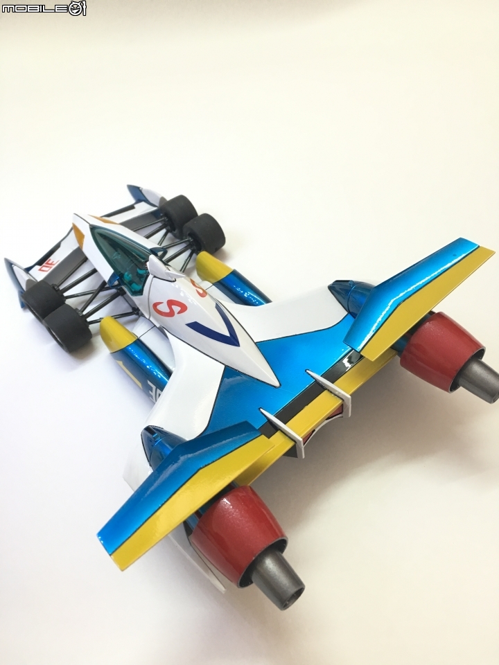 (青島分享) 1/24 閃電霹靂車ZERO版 超級阿斯拉 AKF-11 風見隼人 金屬塗裝
