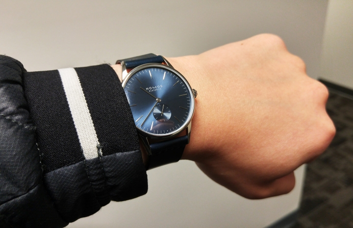 [開箱] Nomos Orion 藍面限量版