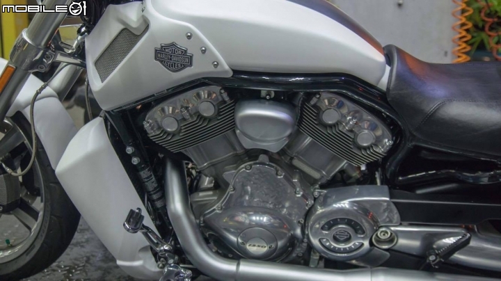 新馬子 v-rod Muscle 霧白色