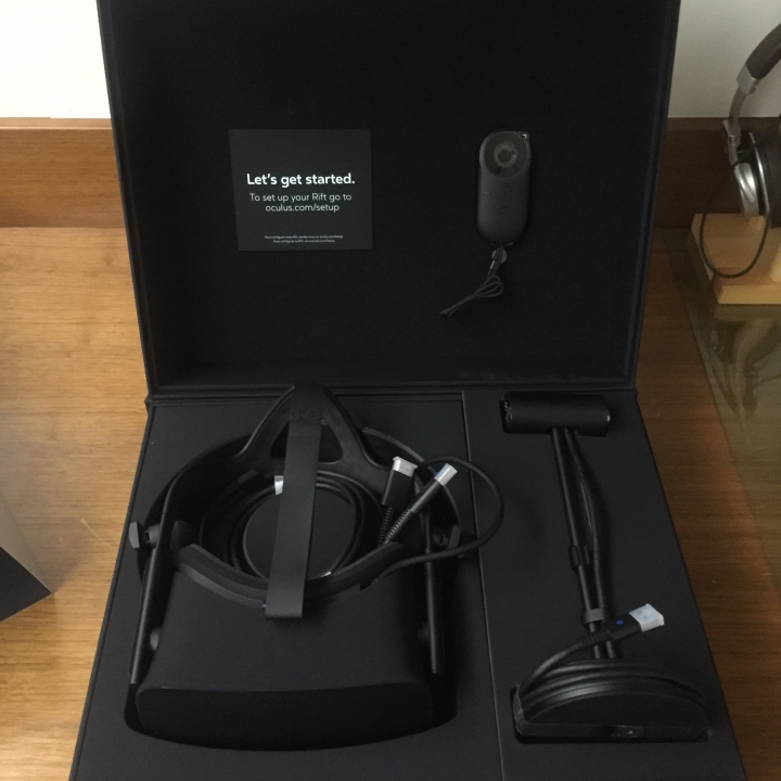 Oculus Rift 到貨了