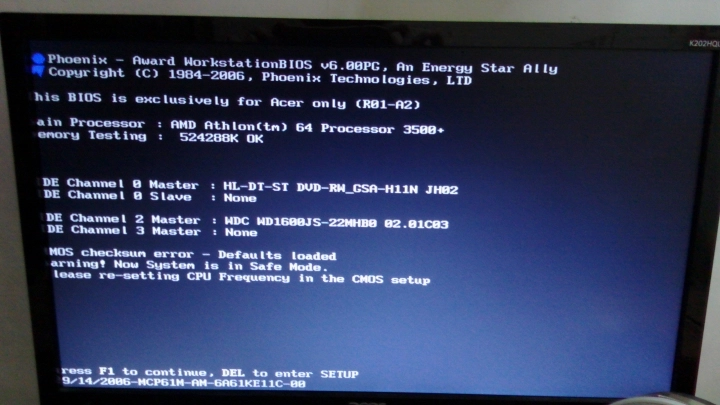電腦開機後嗶嗶兩聲 無法進入桌面 已解決 Mobile01