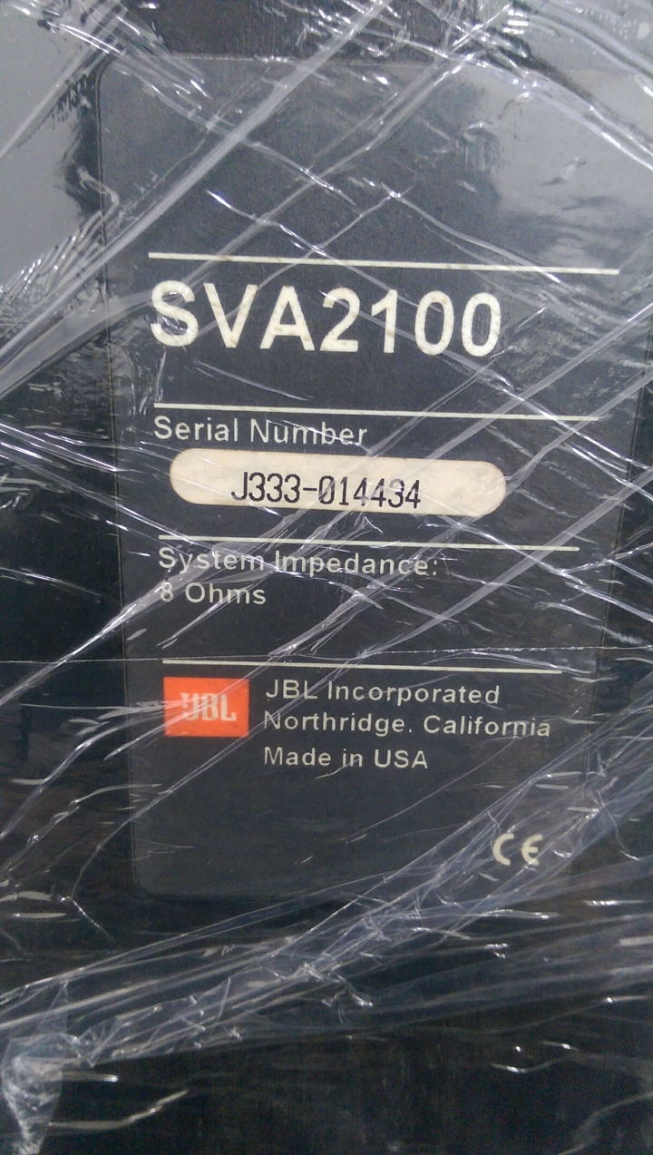請高手幫忙 建議 JBL sva2100