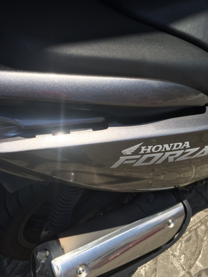 Honda NSS300 被小黃 推撞