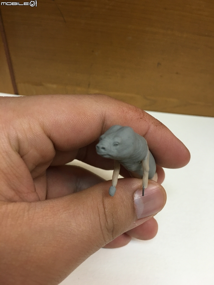 [動物創作]1/10 磷灰獸(Phosphatherium)