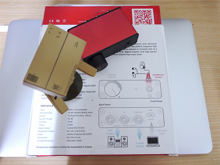 [開箱+評測]NuForce 『NE750M入耳式動圈耳機』+『uDAC3耳機擴大機』