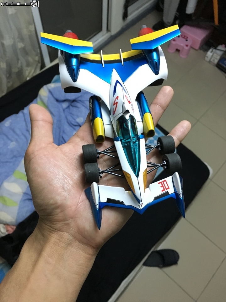 (青島分享) 1/24 閃電霹靂車ZERO版 超級阿斯拉 AKF-11 風見隼人 金屬塗裝