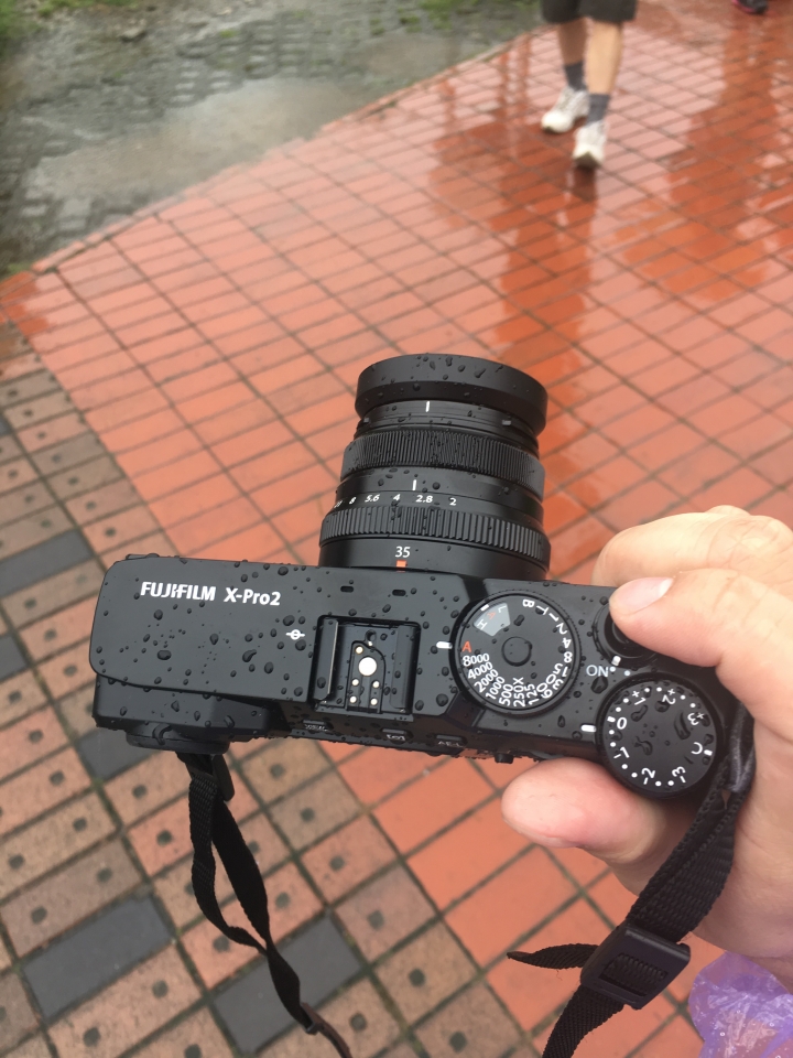 Xpro2暴力淋雨一個多小時後…（已經獲得免費保固並保修回來）