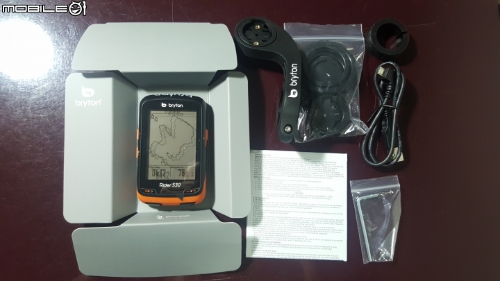 Bryton Rider530試用感想