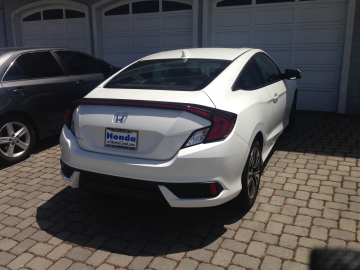 美國 Honda Civic10 EX-L 雙門 開箱文