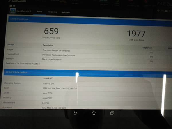 ASUS ZenPad 10 Z300M 簡單測試分享