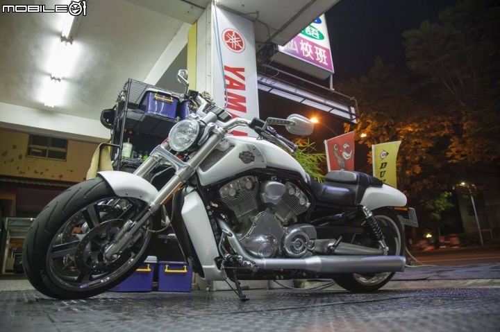 新馬子 v-rod Muscle 霧白色