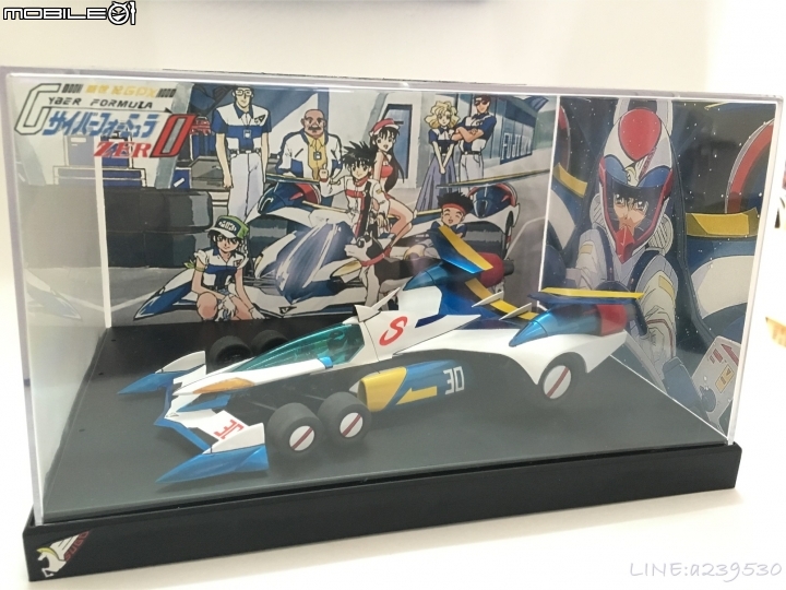 (青島分享) 1/24 閃電霹靂車ZERO版 超級阿斯拉 AKF-11 風見隼人 金屬塗裝