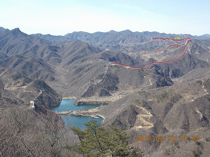 撞道口長城 (鎮虜關)