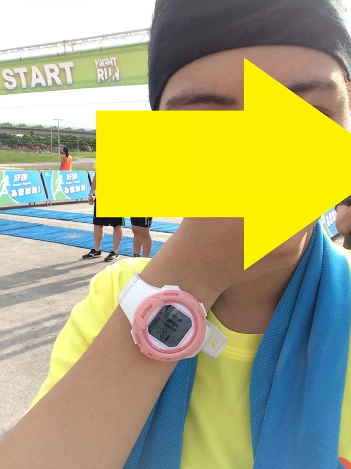 不怕死的初次正面迎接酷暑------2016台北星光馬拉松 半馬心得（文長）
