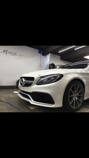 *更新貼膜篇*  W205 C63 開箱文之好像都沒有人開箱 那就交給我了