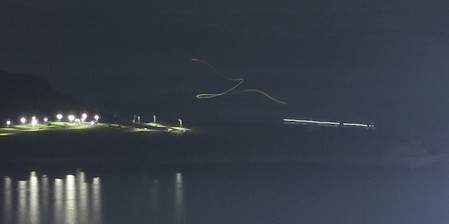 九份拍到UFO