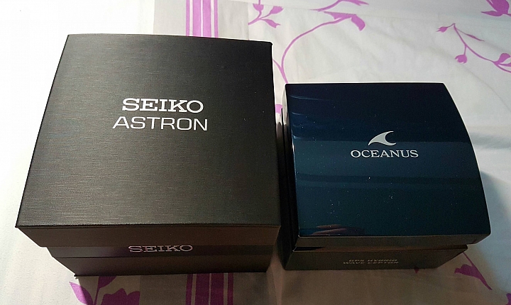 CASIO OCEANUS OCW G1100-1A 與 SEIKO ASTRON GPS SSE029J1@8X82-0AH0D微開箱與問題請教