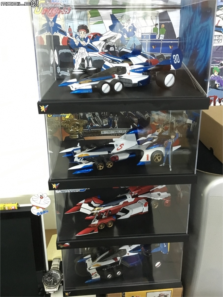 (GK分享) 1/24 閃電霹靂車TV版 超級阿斯拉 SA-01 風見隼人 金屬塗裝 烈風