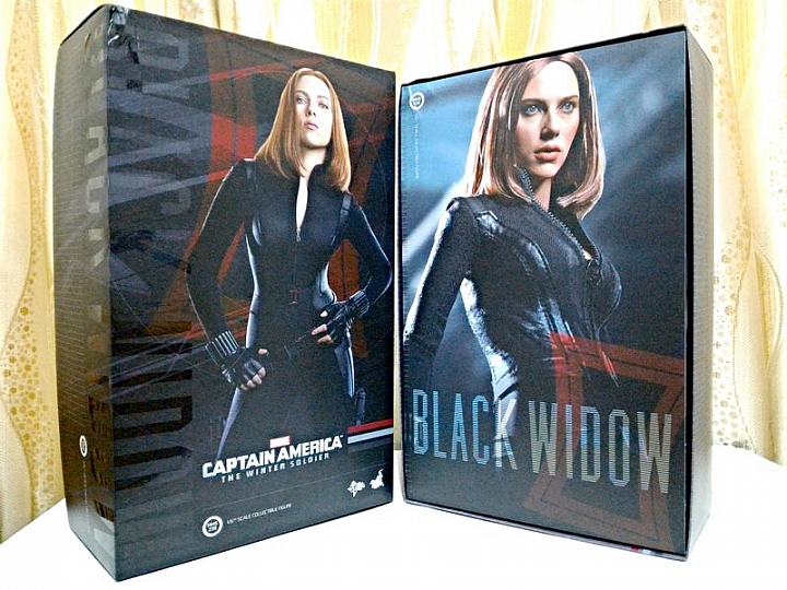 【開箱】HotToys 12吋黑寡婦 Black Widow 3.0 冷豔 開箱文