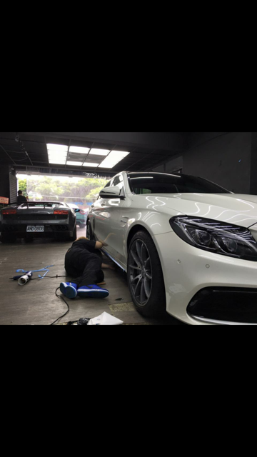 *更新貼膜篇*  W205 C63 開箱文之好像都沒有人開箱 那就交給我了