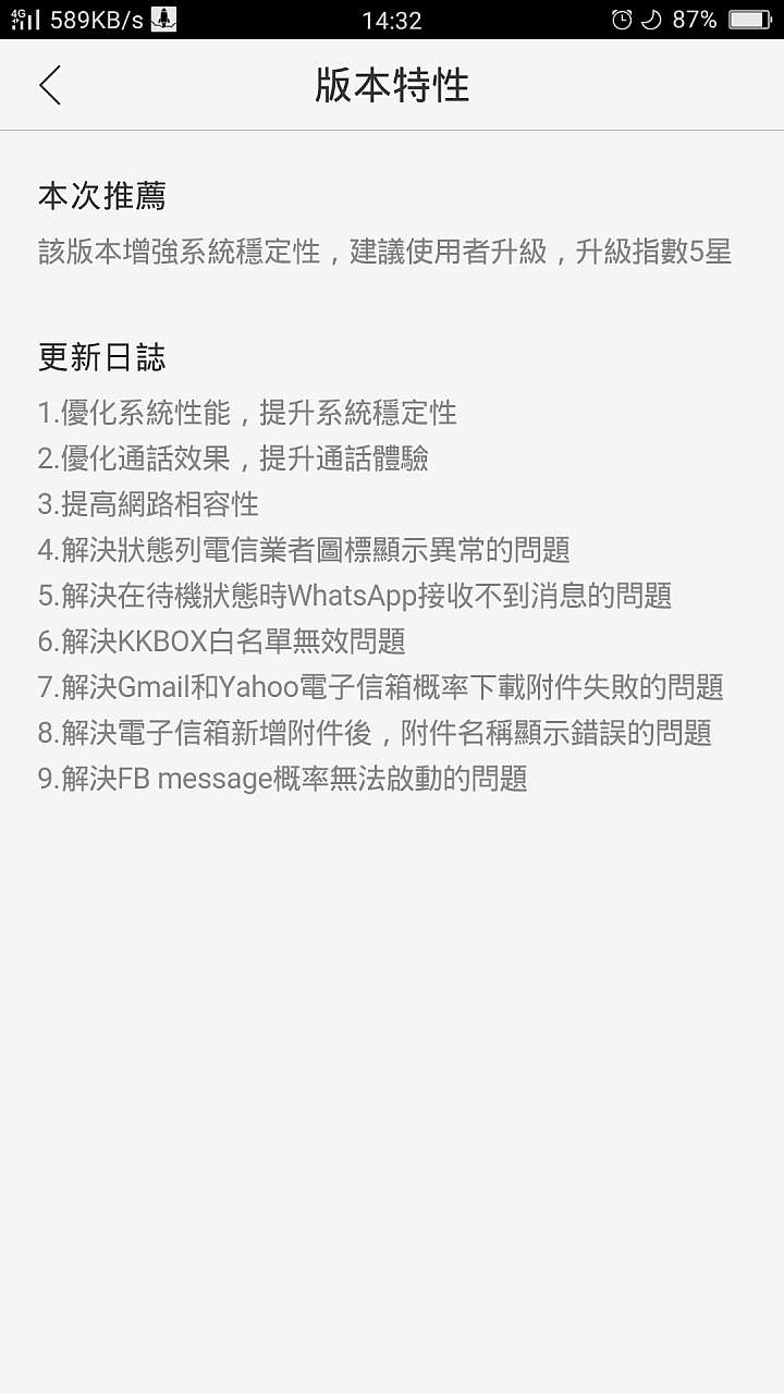 R9今天有更新喔！
