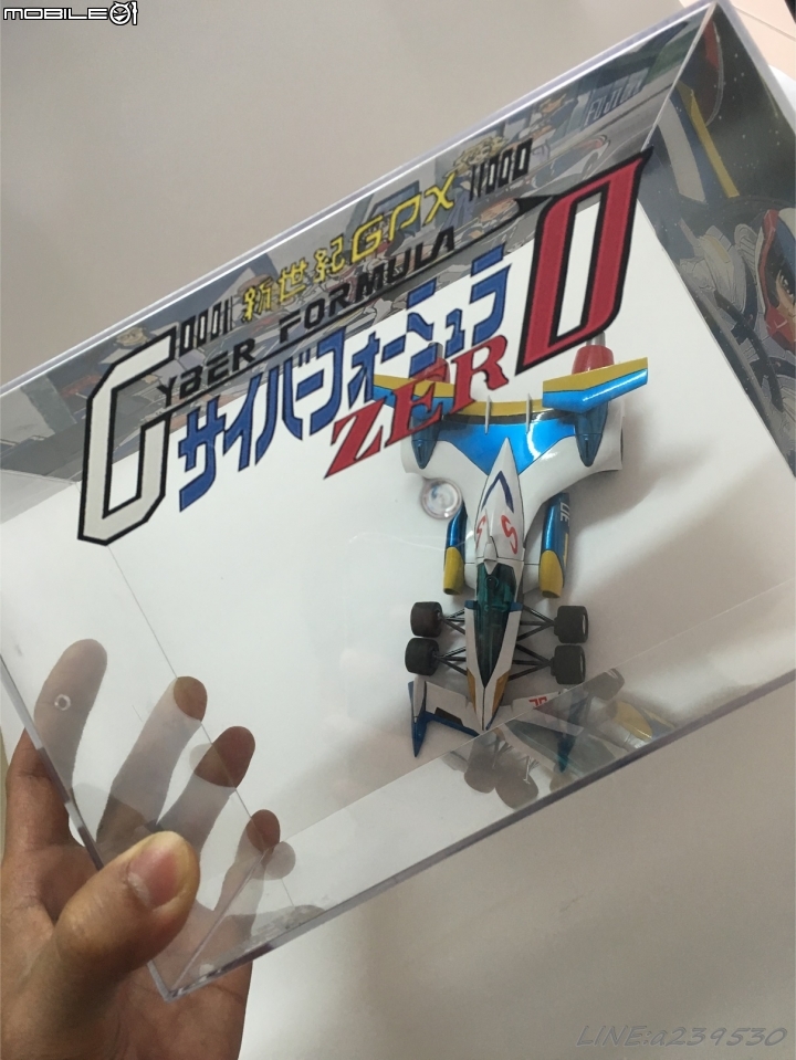 (青島分享) 1/24 閃電霹靂車ZERO版 超級阿斯拉 AKF-11 風見隼人 金屬塗裝