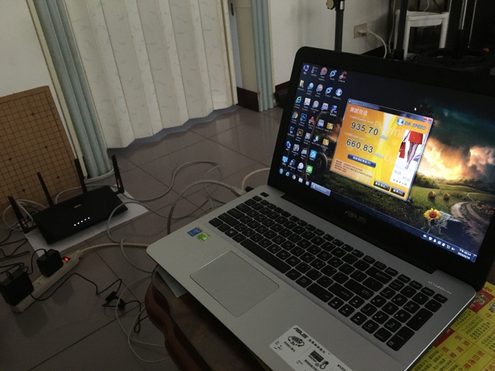 韓國大山哥 DASAN H660W + AC88U 搞 1G/600M！MacOS+Win7極限測速！