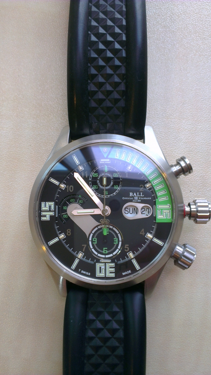 機械錶日期掉漆(脫落)？