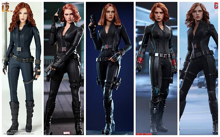 【開箱】HotToys 12吋黑寡婦 Black Widow 3.0 冷豔 開箱文