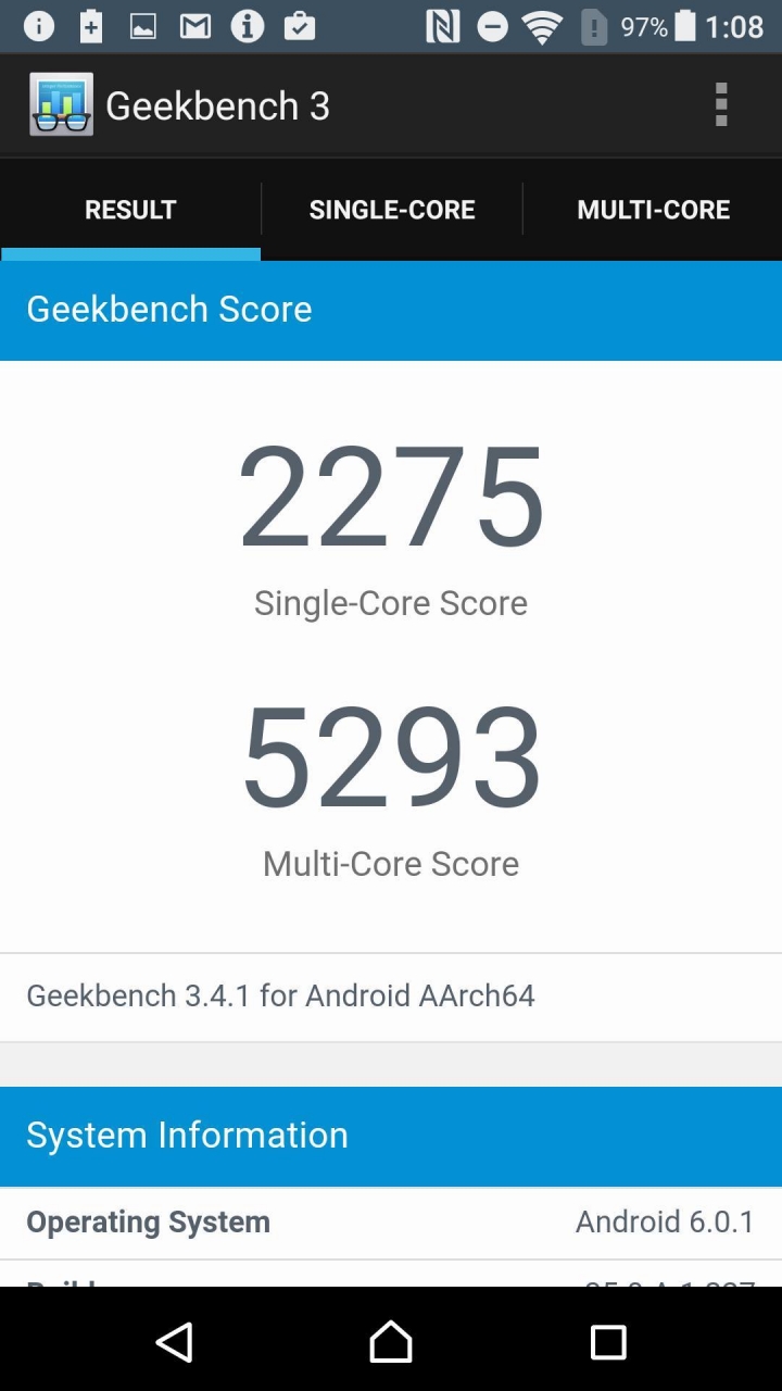 Sony Xperia X Performance 入手 使用心得與效能測試