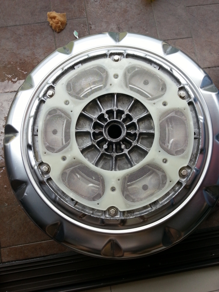 LG WT-D150VG 自行拆洗~