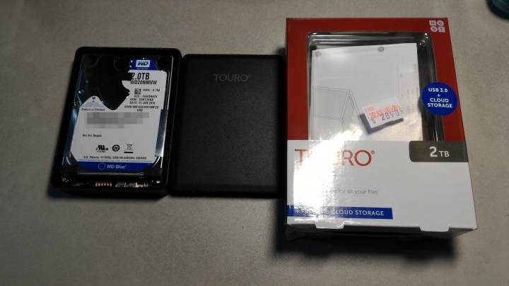 想買HGST TOURO Mobile 2T 來拆的 可以不用考慮它了......