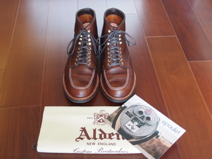 Alden Color 8 Naval Boot