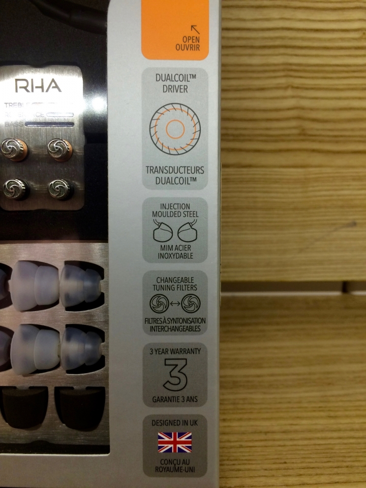 『開箱』RHA T20i 來自英國 ! SOUND.ENGINEERED.