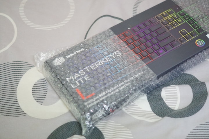 應該是首發的可換鍵帽 CM Masterkeys Lite L