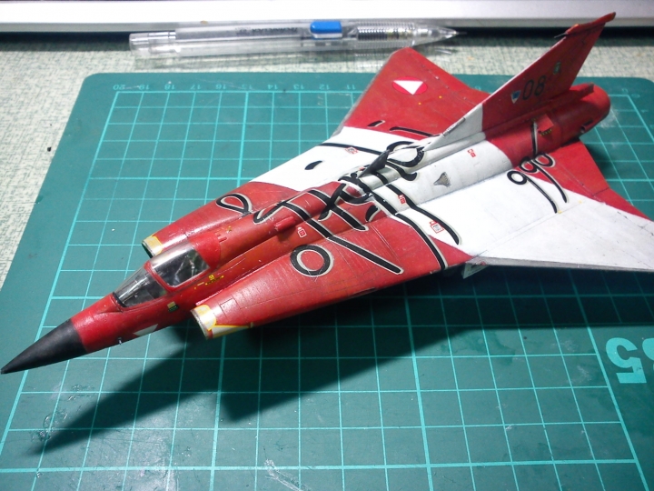 長谷川 1/72 J-35Ö 製作過程