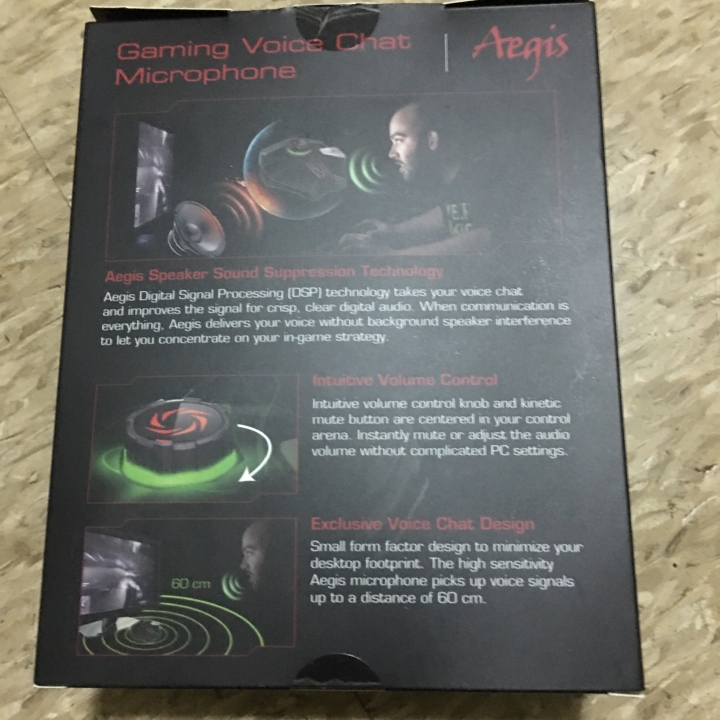 AVerMedia 圓剛Aegis神盾遊戲麥克風-遊戲的堅強後盾